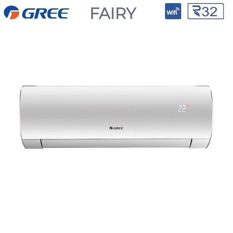 climatizzatore condizionatore gree quadri split inverter serie fairy 9_9_12_18 con gwhd 36 nk6lo r 32 wi fi integrato 9000_9000_12000_18000