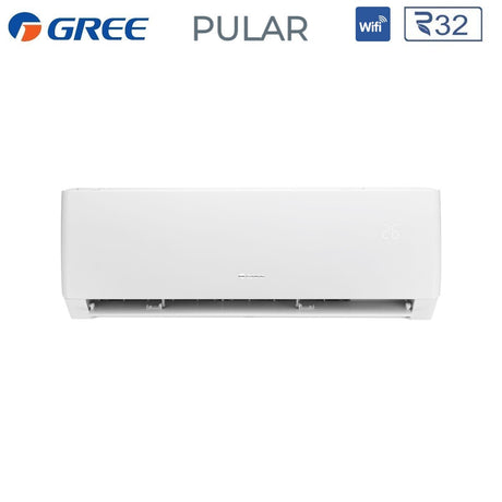 climatizzatore condizionatore gree trial split inverter serie pular 7_12_18 con gwhd 36 nk6oo r 32 wi fi integrato 7000_12000_18000