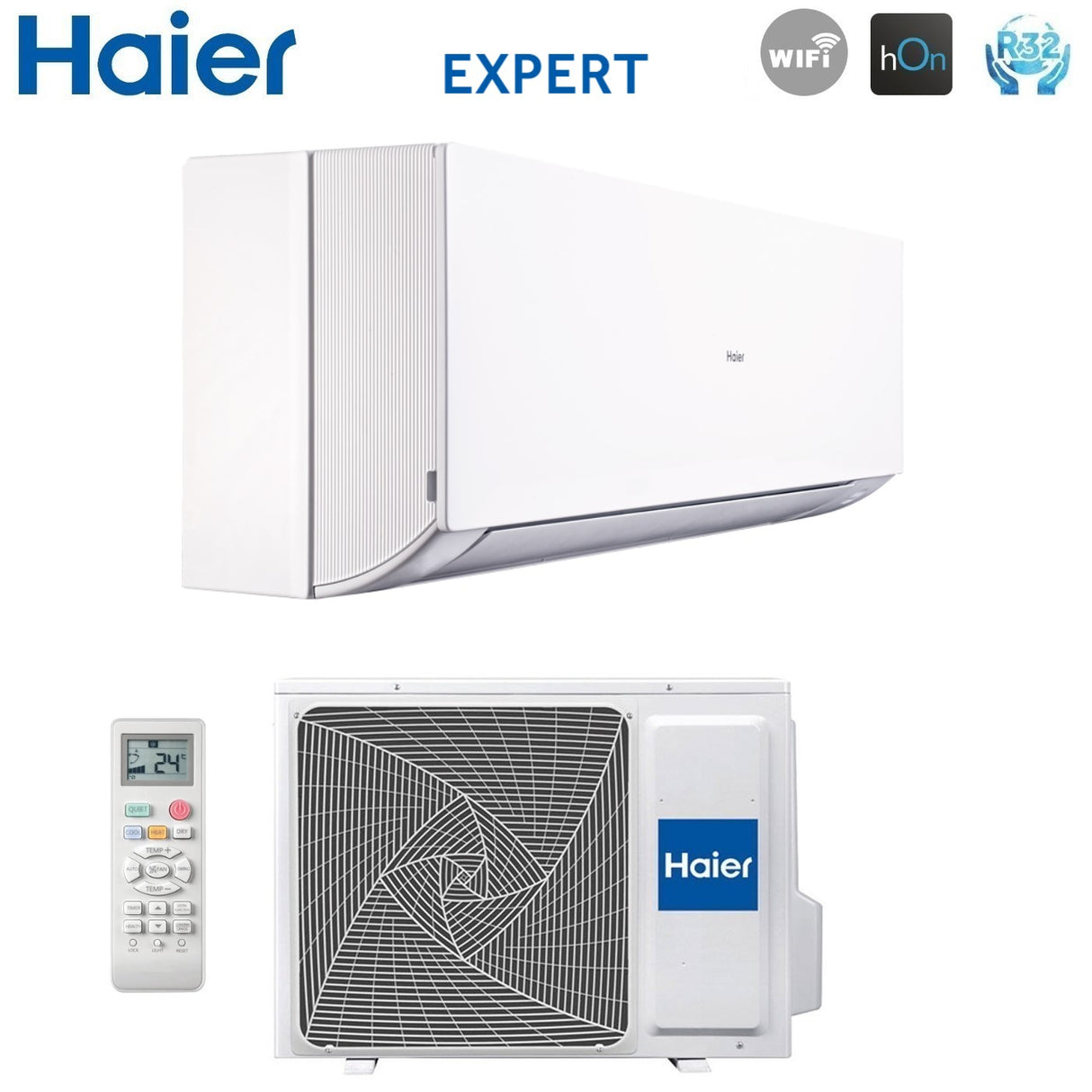 climatizzatore condizionatore haier inverter serie expert 18000 btu as50xcahra r 32 wi fi integrato classe a__ a_