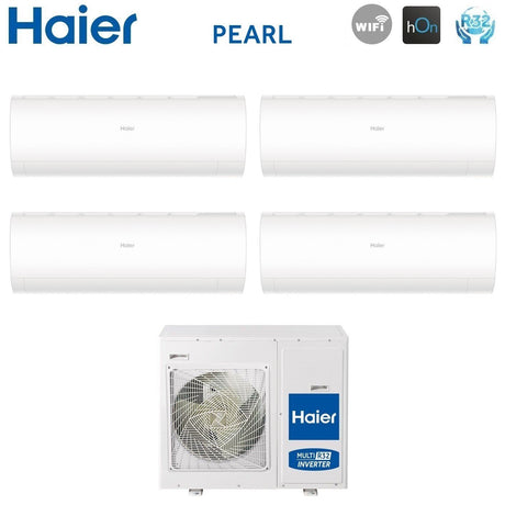 climatizzatore condizionatore haier quadri split inverter serie pearl 7_9_9_9 con 4u75s2sr2fa r 32 wi fi integrato 7000_9000_9000_9000 novita 6874