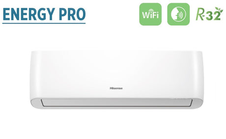 climatizzatore condizionatore hisense inverter serie energy pro 12000 btu qe35xv00g r 32 wi fi integrato classe a___ novita 2020
