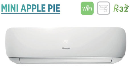 climatizzatore condizionatore hisense inverter serie mini apple pie 9000 btu tg25ve00 r 32 classe a__ a_ new 2018