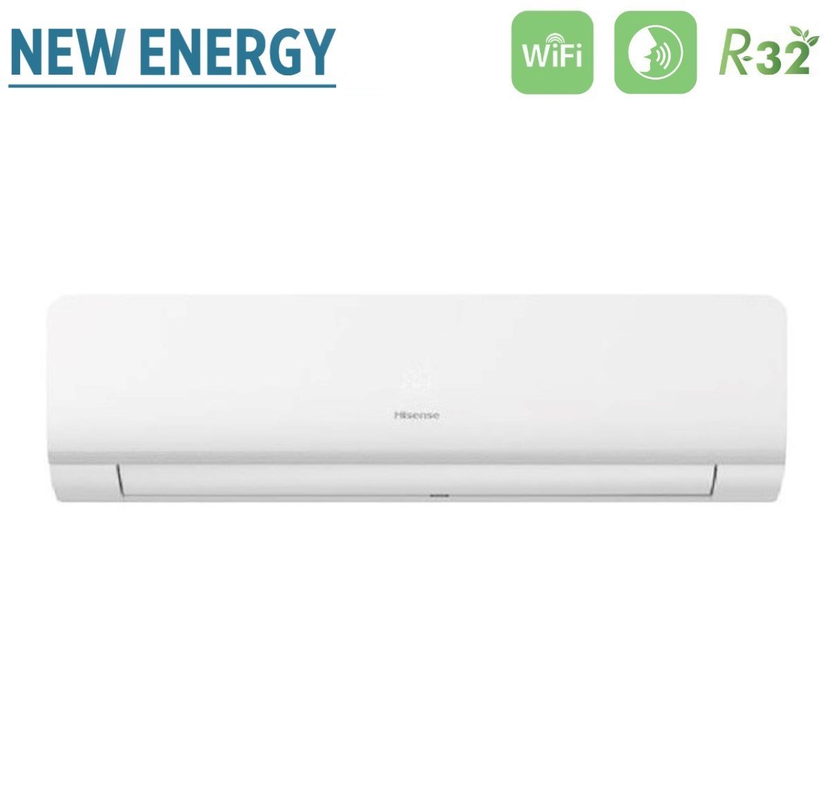 climatizzatore condizionatore hisense inverter serie new energy 12000 btu kc35xr00g r 32 wi fi integrato classe a___ a__ novita