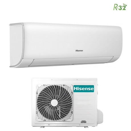 climatizzatore condizionatore hisense inverter serie wings 9000 btu kb25yr1ag r 32 wi fi optional classe a__ a_