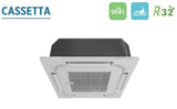 climatizzatore condizionatore hisense quadri split a cassetta 9_9_9_9 con 5amw125u4rta r 32 9000_9000_9000_9000 con telecomando di serie e pannello incluso