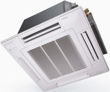 climatizzatore condizionatore hitachi a cassetta 4 vie inverter 12000 btu rai 35rpe r 32 wi fi optional con griglia inclusa novita