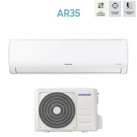 climatizzatore condizionatore inverter samsung serie ar35 12000 btu f ar12art r 32 ar12txhqasi a__ novita
