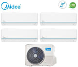 climatizzatore condizionatore midea quadri split inverter serie evolution 9_9_9_9 con m4oe 28hfn8 q r 32 wi fi optional 9000_9000_9000_9000