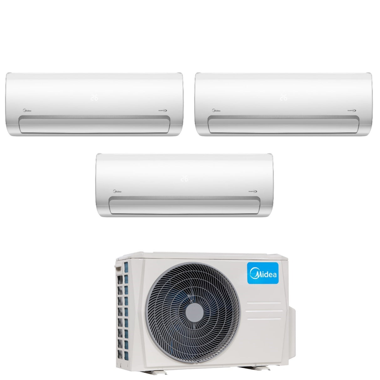 climatizzatore condizionatore midea trial split inverter serie mission pro 9_9_18 con m3o 28nf8 r 32 wi fi optional 9000_9000_18000