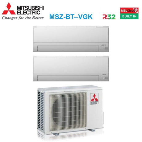 climatizzatore condizionatore mitsubishi electric dual split inverter serie msz bt 7_7 con mxz 2f42vf r 32 wi fi integrato 7000_7000