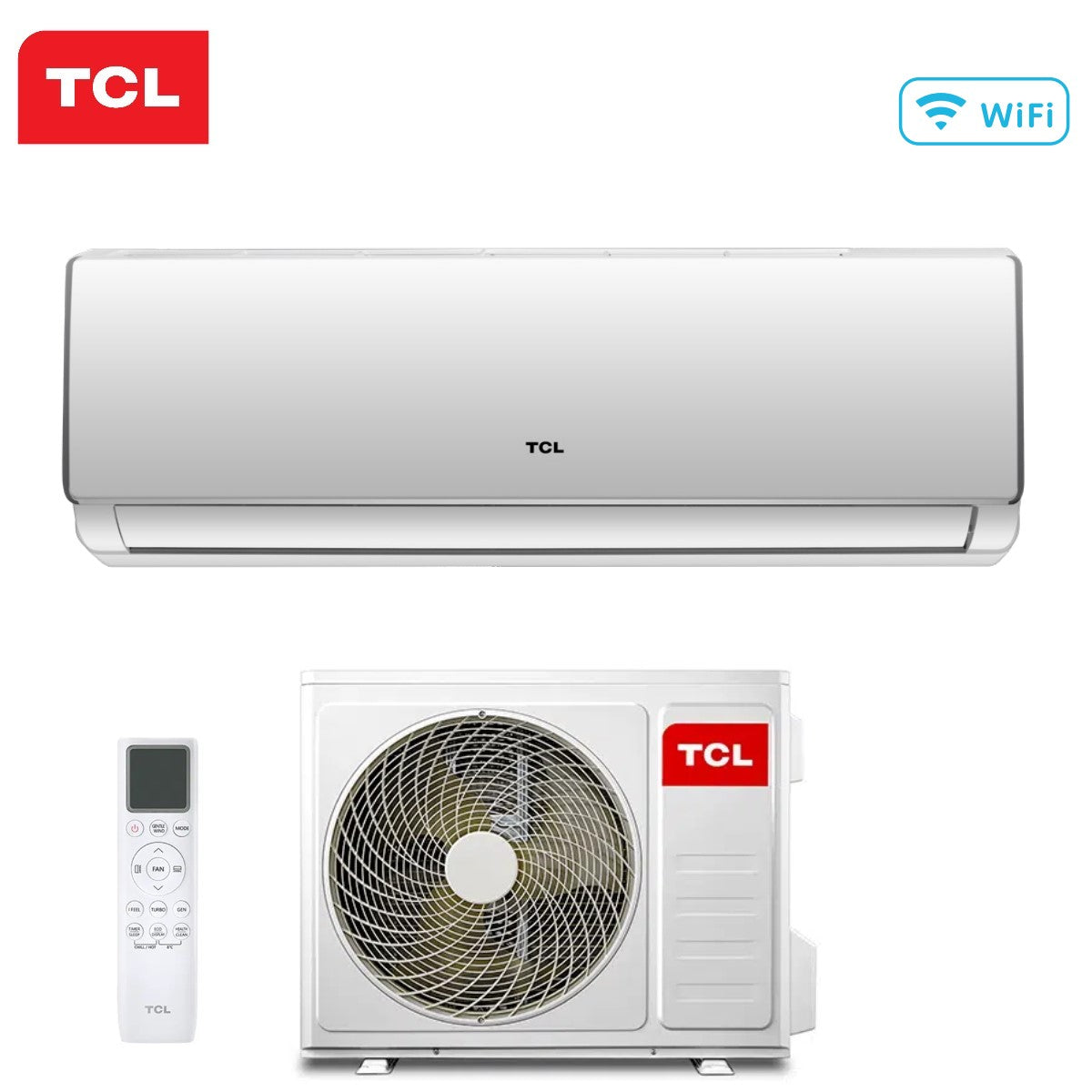 climatizzatore condizionatore tcl inverter serie elite f2 9000 btu sn09f2s0 r 32 wi fi integrato classe a__ a_