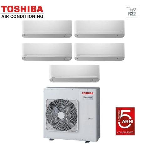 climatizzatore condizionatore toshiba penta split inverter serie seiya 7_7_7_7_10 7_7_7_7_9 ras 4m27u2avg e r 32 wi fi optional 7000_7000_7000_7000_10000 7000_7000_7000_7000_9000