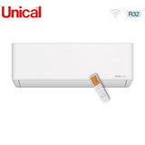 climatizzatore condizionatore unical inverter serie flowy 24000 btu flwy 24h r 32 wi fi optional classe a__ a_