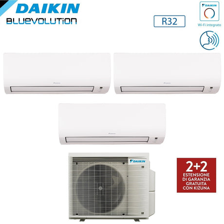 daikin climatizzatore condizionatore daikin trial split inverter serie comfora 9912 con 3mxm68a r 32 wi fi integrato 9000900012000