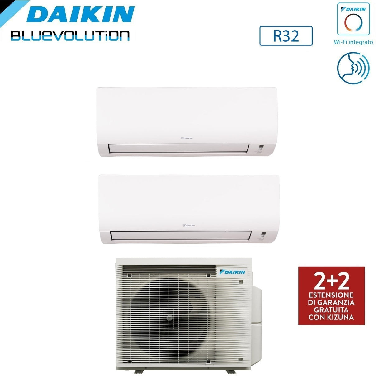 daikin condizionatore daikin dual split comfora 912 con 3mxm68a r 32 wi fi integrato