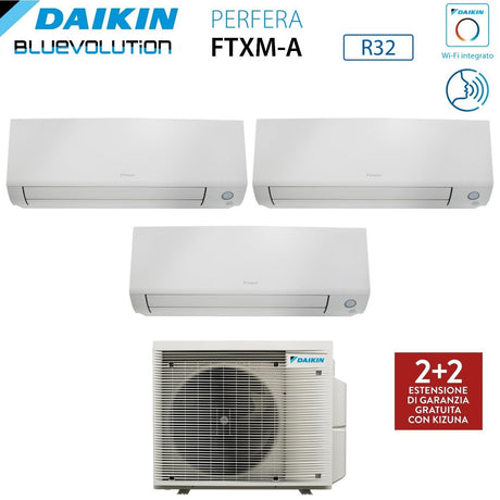 daikin condizionatore trial split daikin perfera all seasons 121218 con 4mxm80a r 32 wi fi integrato garanzia italiana