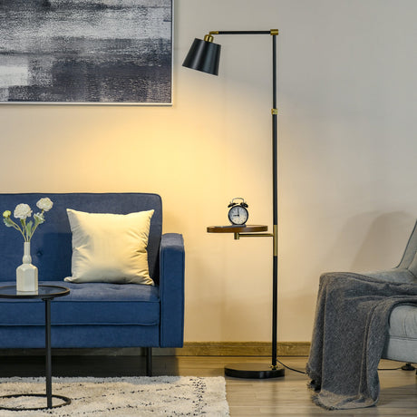 immagine-2-easycomfort-easycomfort-lampada-da-terra-in-stile-vintage-con-ripiano-compatibilita-lampadine-e27-40w-in-metallo-nero-e-oro
