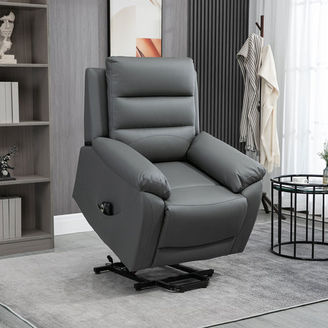 easycomfort easycomfort poltrona alzapersona reclinabile fino a 135 con 8 punti massaggianti telecomando e poggiapiedi 91x86x101 cm