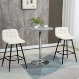 immagine-2-easycomfort-easycomfort-set-2-sgabelli-da-bar-con-schienale-e-poggiapiedi-in-stile-nordico-in-metallo-e-velluto-color-crema-45x47x84-cm