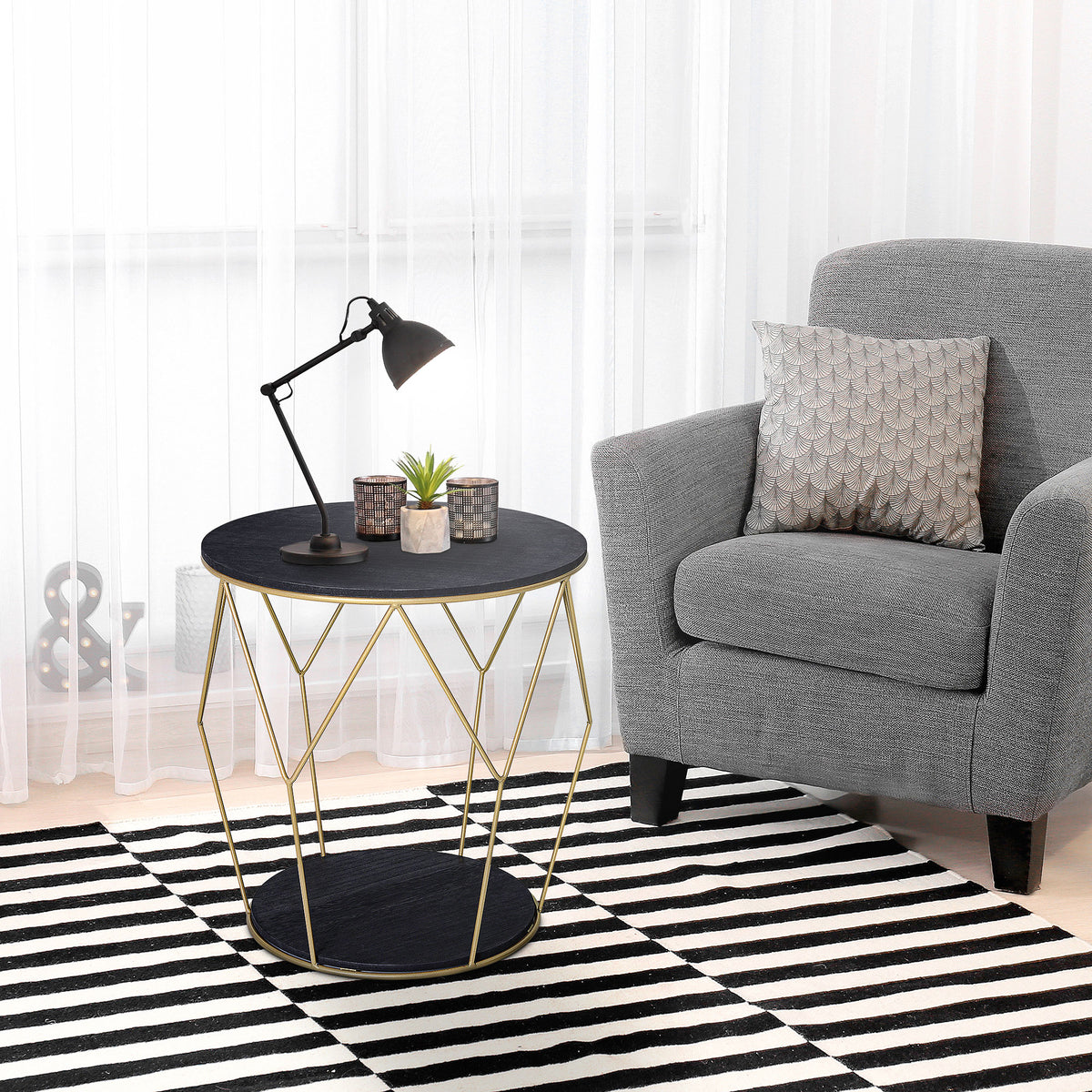 immagine-2-easycomfort-easycomfort-tavolino-da-caffe-dal-design-geometrico-tavolino-da-salotto-moderno-in-metallo-e-mdf-colori-oro-e-nero-45x48cm-ean-8054111844253
