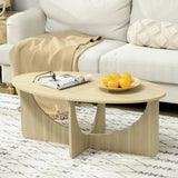 immagine-2-easycomfort-easycomfort-tavolino-da-salotto-ovale-in-truciolato-dallo-stile-moderno-110x60x45cm-color-rovere