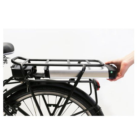 electric bike nilox j5 30nxeb266vfm1v2 batteria removibile samsung da 36 v   8 ah ruote da 26 cambio shimano a 6 marce motore bafang a 3 velocita da 250 w