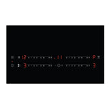 electrolux piano cottura a induzione electrolux serie 600 bridge lil83443 4 fuochi l78xp52 vetro ceramica nero ean 7332543778416