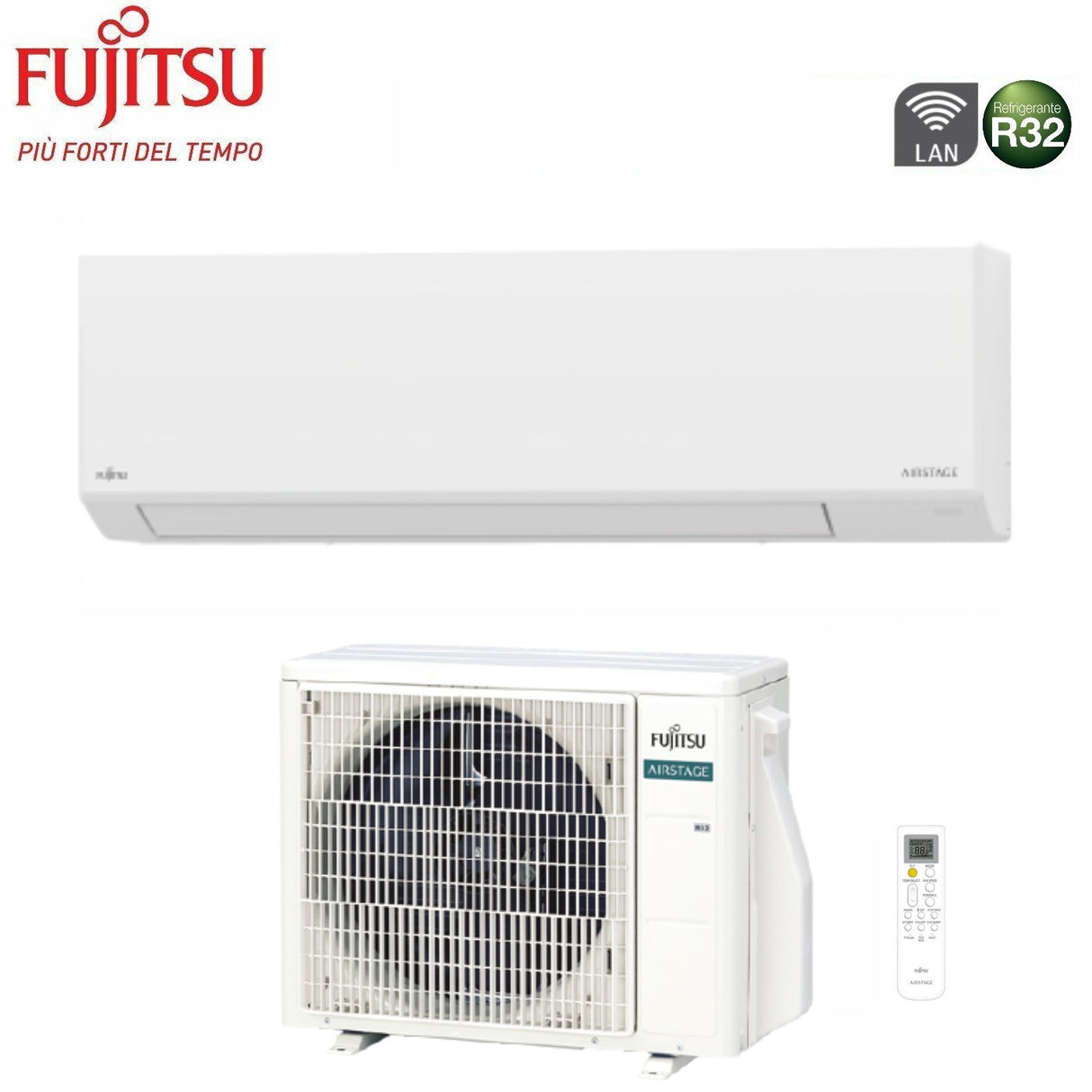 fujitsu condizionatore fujitsu kl 9000 btu aseh09kltbl r 32 wi fi integrato
