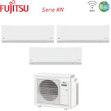 fujitsu condizionatore fujitsu trial split inverter kn airstage 779 con aoeg18kbca3 r 32 wi fi integrato