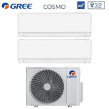 gree condizionatore dual split gree cosmo 1218 con gwhd28nk6oo r 32 wi fi integrato