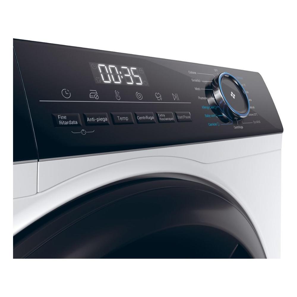 haier lavatrice carica frontale haier serie 3 hw90 b14939s8 i pro 9 kg classe a 1400 giri a85xl60xp60 bianco e nero ean 6921081595930