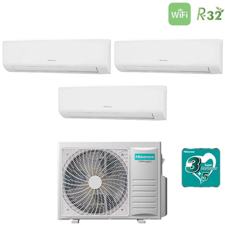 hisense climatizzatore condizionatore hisense trial split inverter serie energy ultra 9912 con 2amw52u4rxc r 32 wi fi integrato 9000900012000