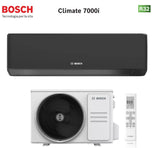 junkers bosch condizionatore bosch climate 7000i black 18000 btu cl7000i set 55 eb r 32 wi fi integrato