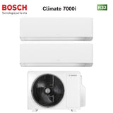 junkers bosch condizionatore dual split bosch climate 7000i white 912 con 5000m 532 e r 32 wi fi integrato