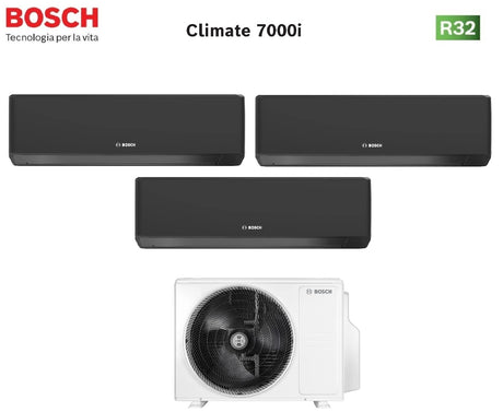 junkers bosch condizionatore trial split bosch climate 7000i black 7712 con 5000m 623 e r 32 wi fi integrato