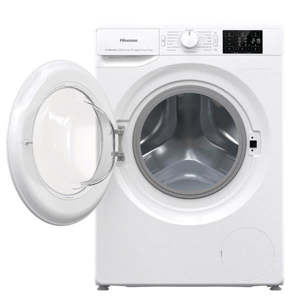 lavatrice a carica frontale 7 kg hisense wfge701439vm 1400 giri classe a a85xl60xp54 5 steam mix baby care _ hygiene guard funzione vapore