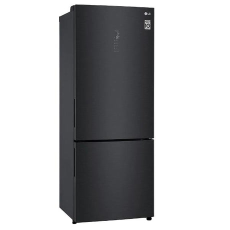 lg frigorifero combinato lg gbb569mcamn 462 litri classe e a185xl705xp74 wi fi con smartthinq nero ean 8806091024701