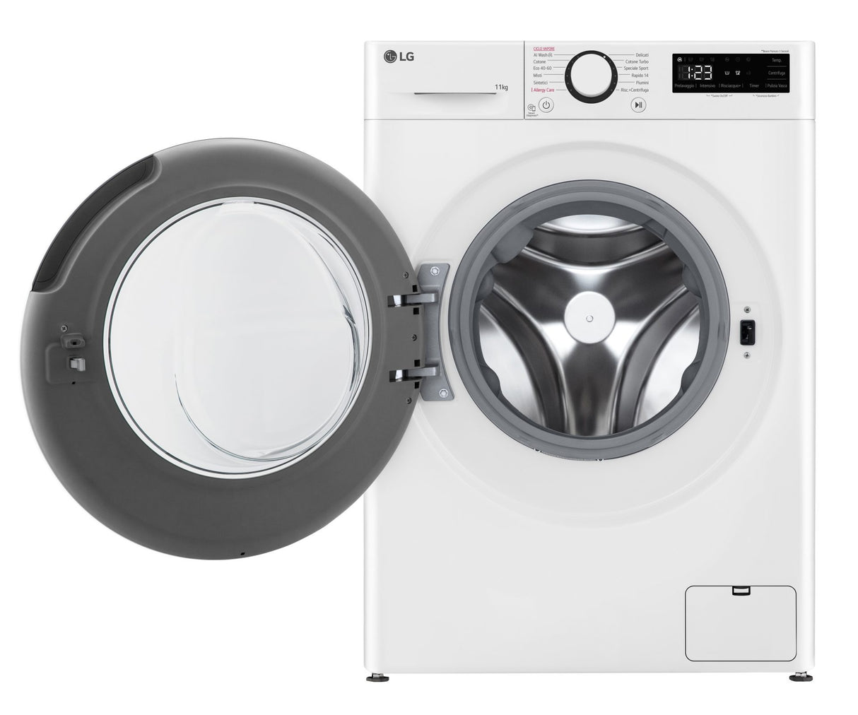 lg lavatrice a carico frontale lg f4r3011nswb serie r3 11 kg wi fi classe a 10 1400 giri a85l60p565 bianco ean 8806084272928