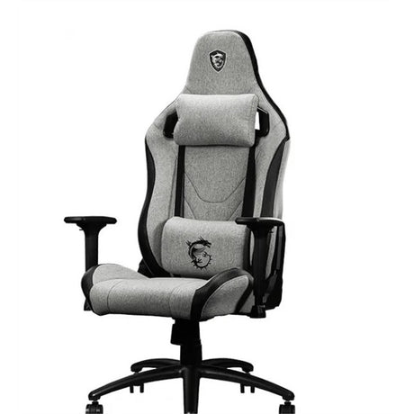 msi sedia gaming schienale imbottito inclinabile colore grigio mag ch130 i fabric