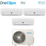 oneclima condizionatore quadri split oneclima pro 991218 con mlt42x5y24 r 32 wi fi optional