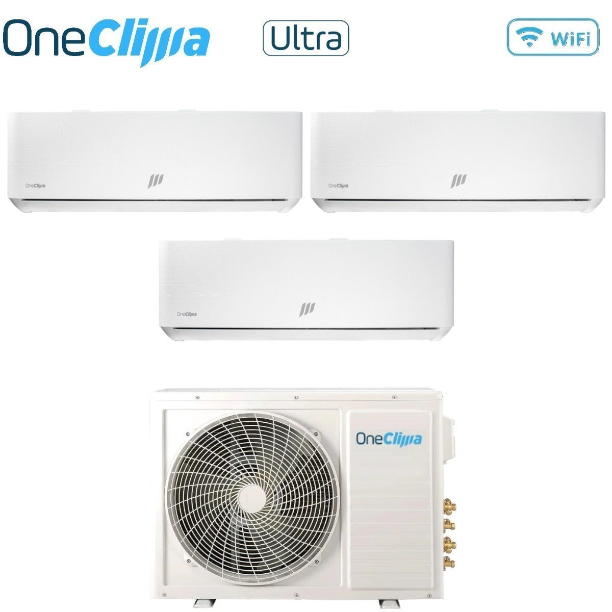 oneclima condizionatore trial split oneclima ultra 91212 con mlt27x3y24 r 32 wi fi integrato pannello telato