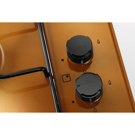 piano cottura a gas electrolux egs6414t 4 fuochi 60 cm colore ottone lxp 59 4x51 con bruciatore walk multicorona