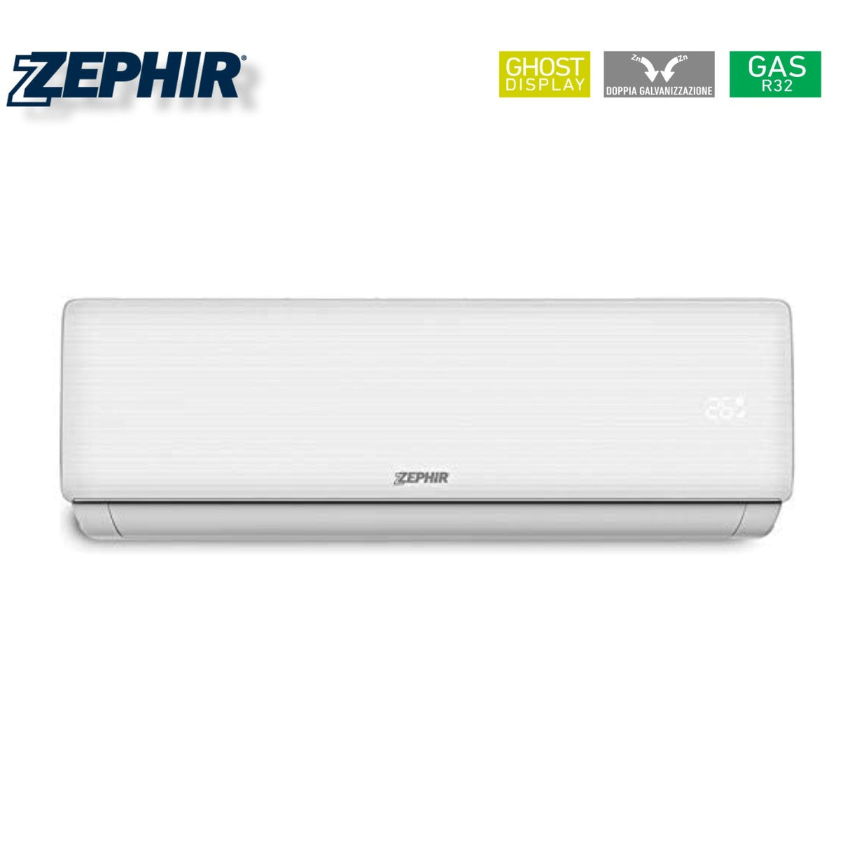 pronta consegna climatizzatore condizionatore zephir inverter serie advance 12000 btu ztq12000 r 32 classe a__ a_