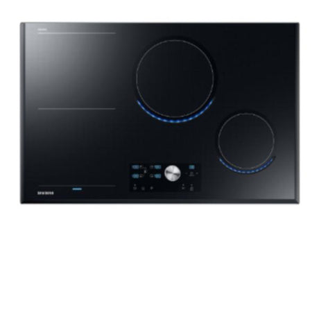 samsung piano cottura ad induzione samsung virtual flame nz84t9770ek 4 fuochi a56xl80xp52 vetro temperato nero fiamma virtuale blu manopola removibile ean 8806090445989