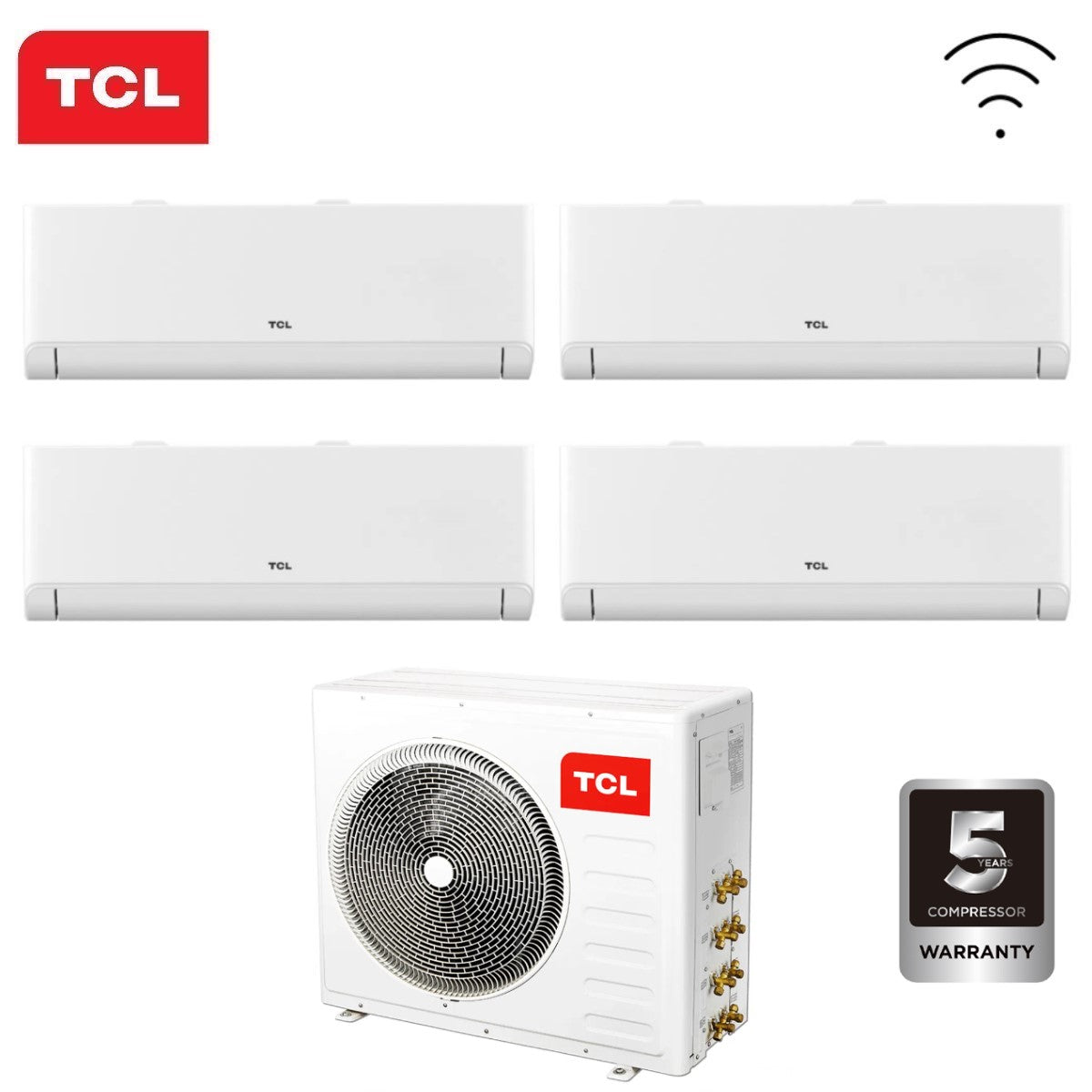 tcl climatizzatore condizionatore tcl quadri split inverter serie breezein 991212 con mt3240 r 32 wi fi integrato 900090001200012000