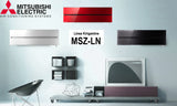 unita interna a parete mitsubishi electric inverter serie kirigamine style 18000 btu msz ln50vgb colore black nero 6230