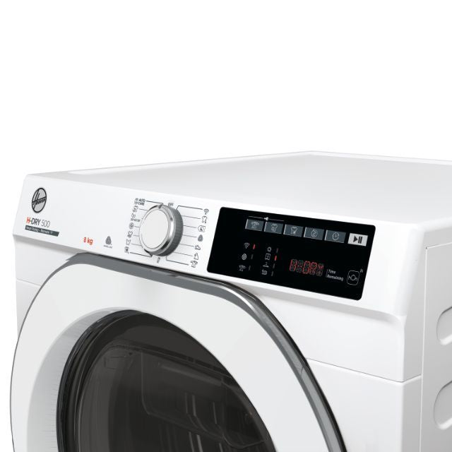 asciugatrice hoover a pompa di calore h dry 500 8 kg h8a2tcexs s a85xl60xp58 5 classe energetica a++
