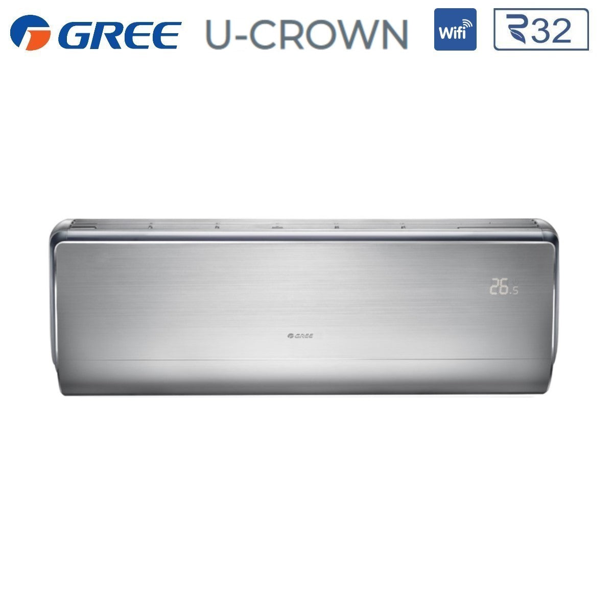 climatizzatore condizionatore dual split inverter gree serie muse r 32 9000_9000 btu con gwhd 14 nk6lo 9_9 wi fi optional 7351