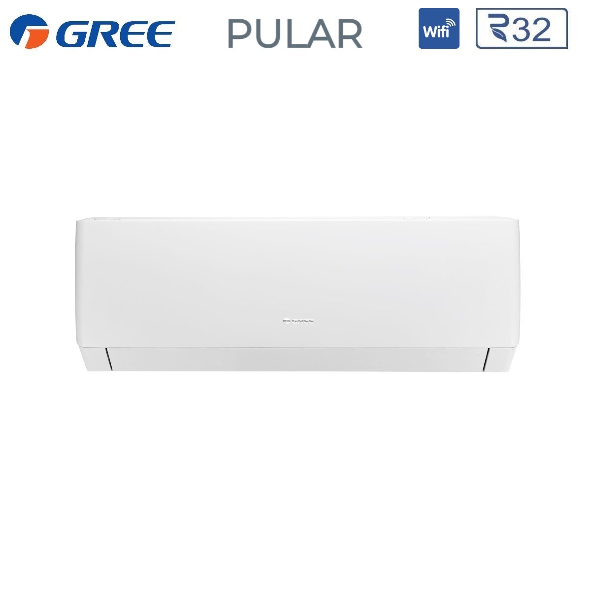 climatizzatore condizionatore gree trial split inverter serie pular 7_12_18 con gwhd 36 nk6oo r 32 wi fi integrato 7000_12000_18000