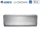 climatizzatore condizionatore gree trial split inverter serie u crown 12_12_12 con gwhd 24 nk6oo r 32 wi fi integrato 12000_12000_12000